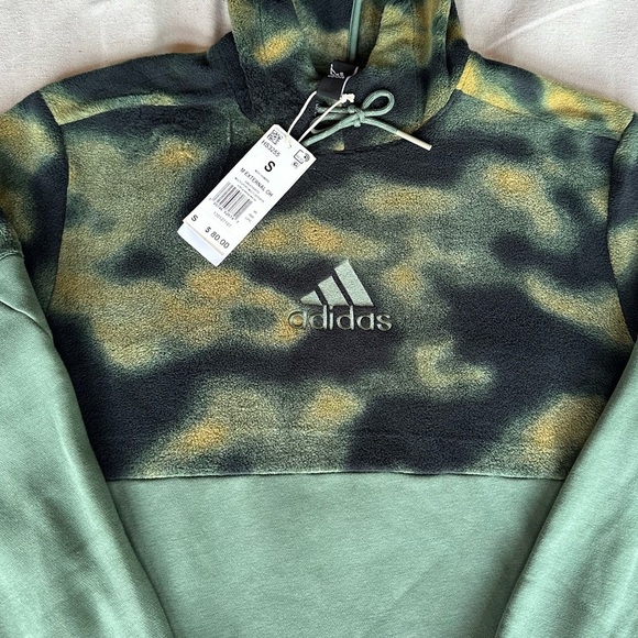 Adidas Polar Fleece Nature Hoodie - Picture 6 of 10